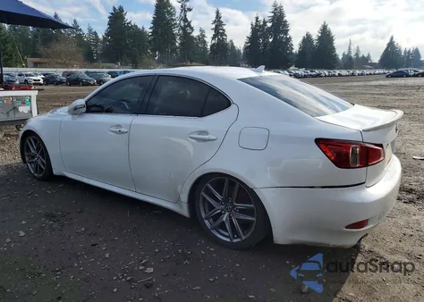 2012 Lexus Is 250 z USA, uszkodzony, nr VIN JTHCF5C26C5054754